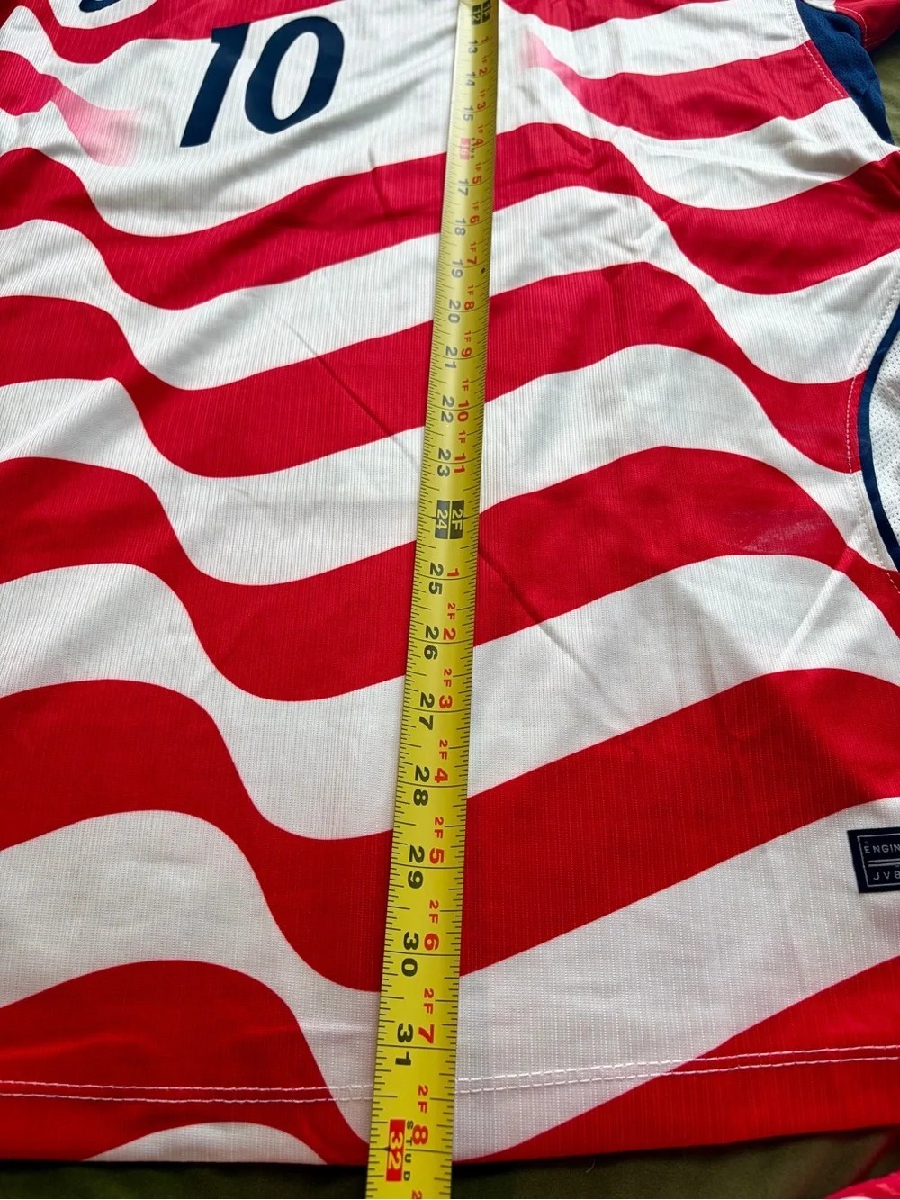 World Cup player edition USA Nike Soccer Jersey #10 slim fit 2XL - Picture 5 of 6